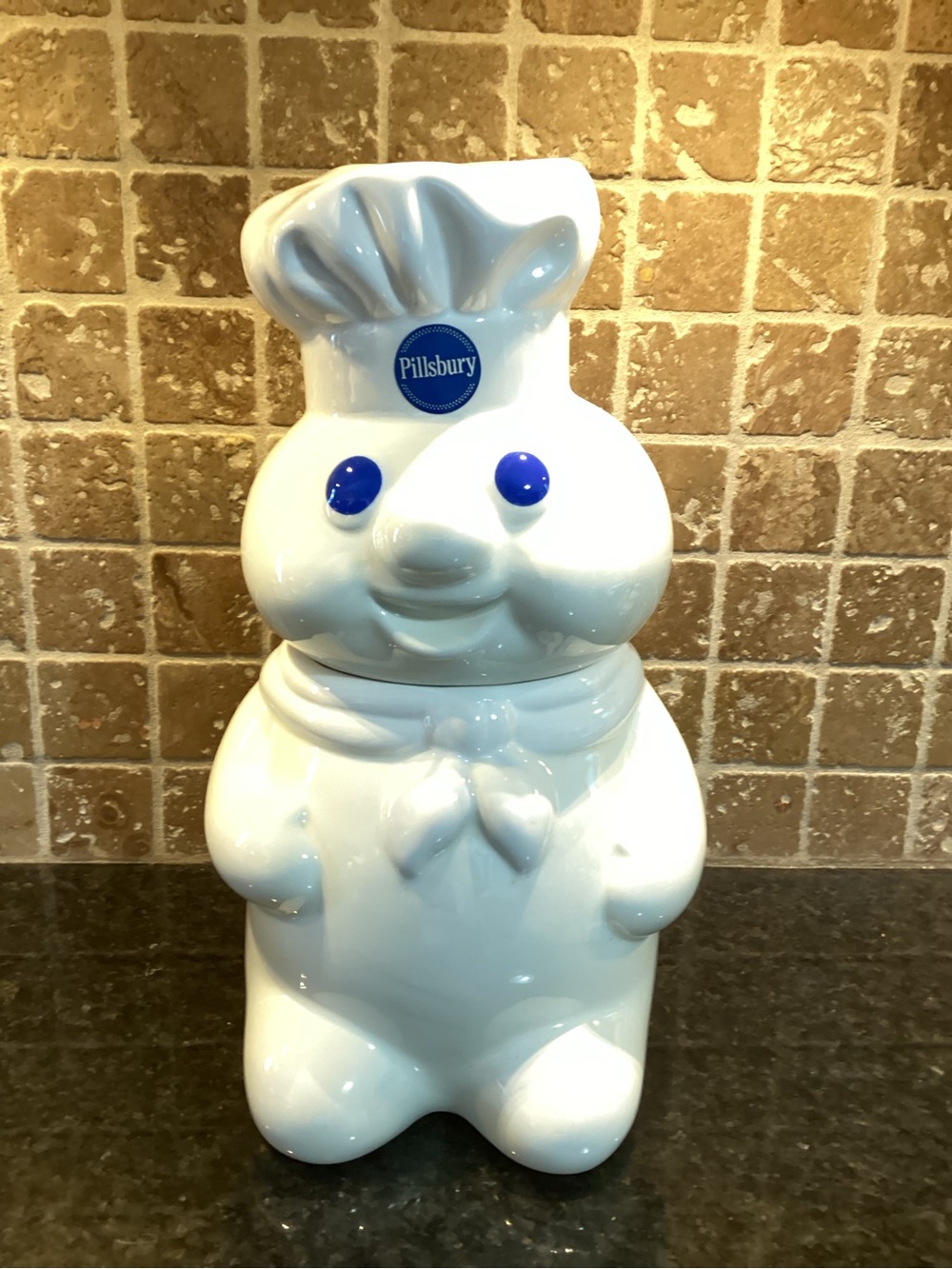 Giggling Pillsbury Doughboy Cookie Jar LIKE NEW